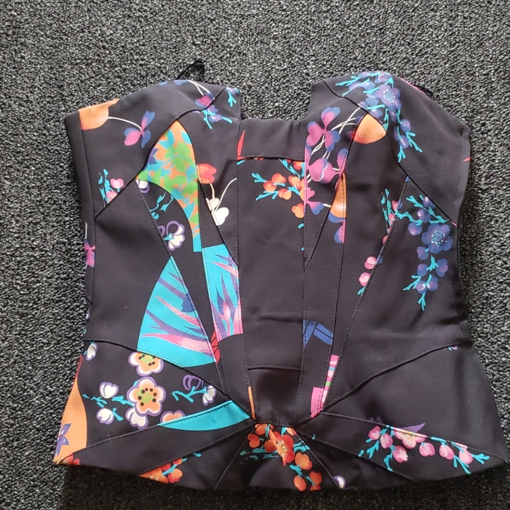Versace corset top